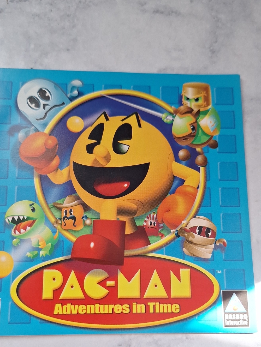 Pac-Man Adventures in Time Graphic Mini Instructional Booklet 2000